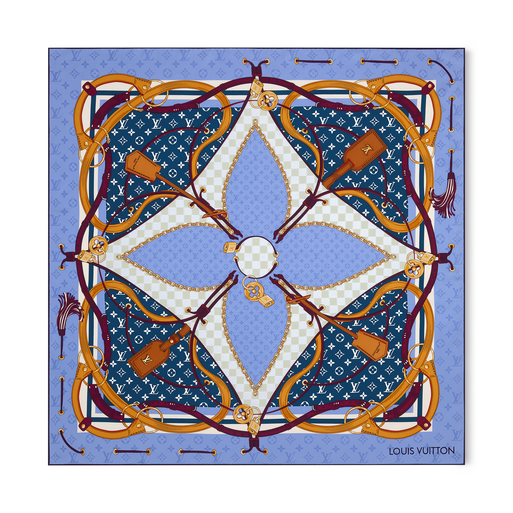 Silk Squares and Bandeaus Collection for Women | LOUIS VUITTON